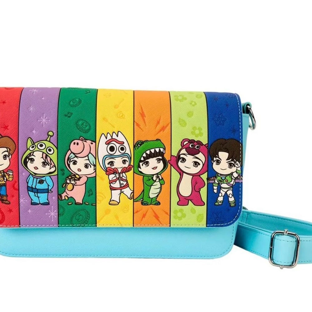 Loungefly TinyTAN X Disney Pixar Toy Story Crossbody Bag